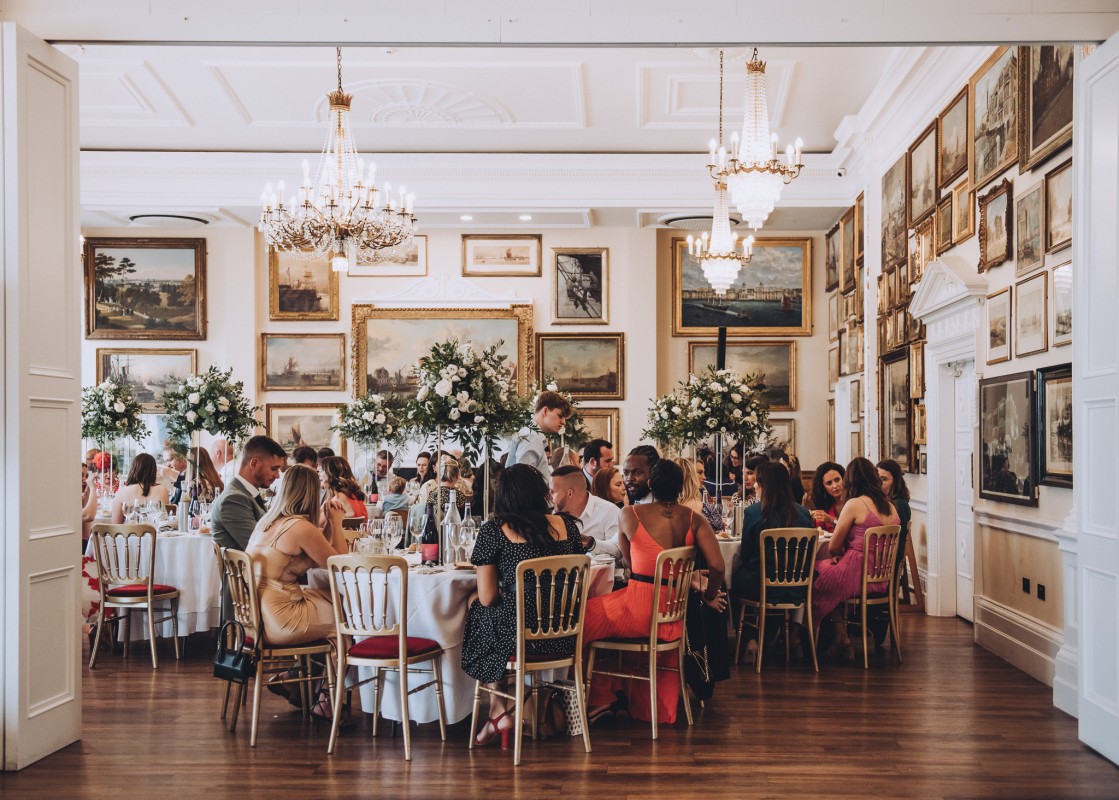 Wedding Party at The Trafalgar Tavern